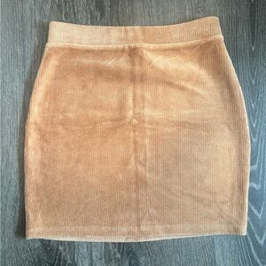 CORDUROY MINI SKIRT